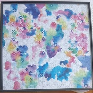Louis Vuitton Multicolor Watercolor Puzzle